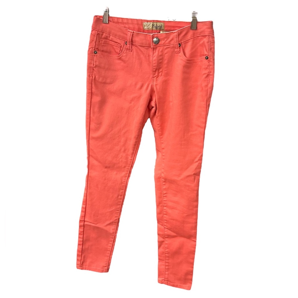 Bright Coral Skinny Jeans